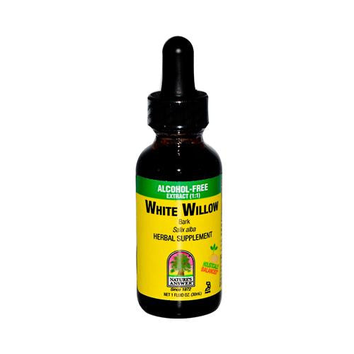 Nature's Answer White Willow Bark Alcohol Free - 1 Fl Oz