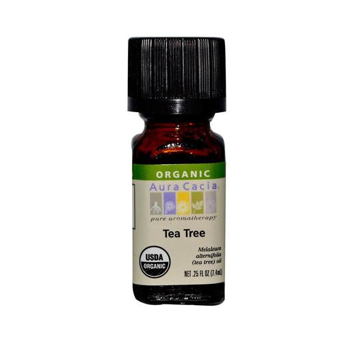 Aura Cacia Organic Essential Oil - Tea Tree - .25 Oz