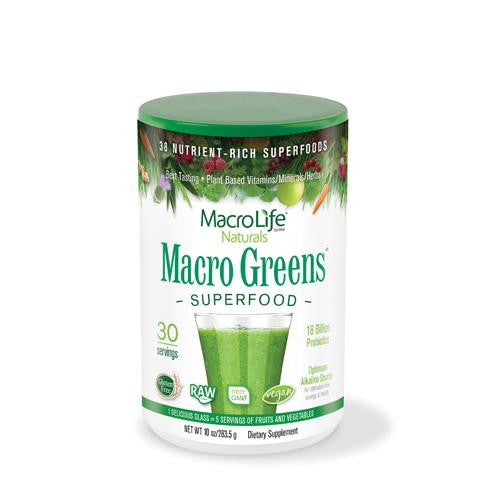 Macrolife Naturals Macro Greens - 10 Oz