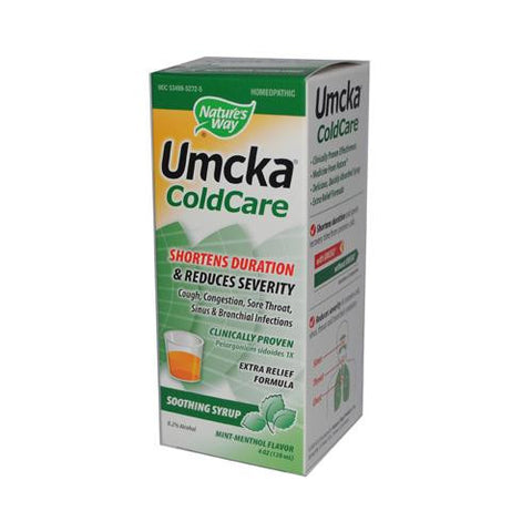 Nature's Way Umcka Coldcare Syrup Menthol - 4 Fl Oz