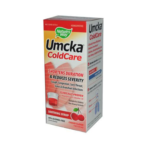 Nature's Way Umcka Coldcare Syrup Cherry - 4 Fl Oz