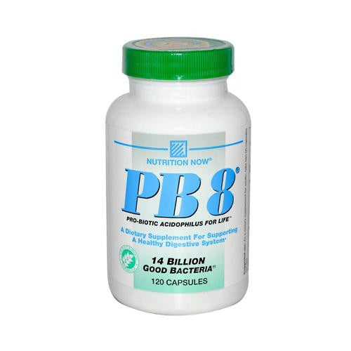 Nutrition Now Pb 8 Pro-biotic Acidophilus For Life - 120 Vegetarian Capsules