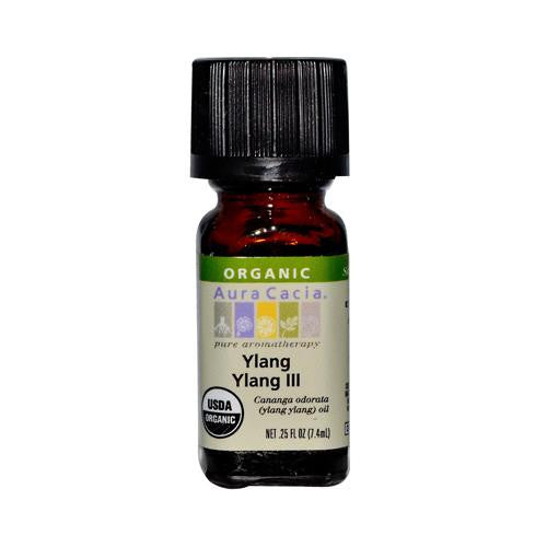 Aura Cacia Organic Essential Oil - Ylang Ylang - .25 Oz