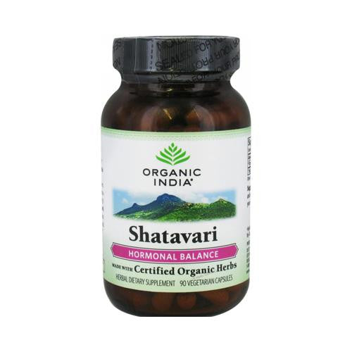 Organic India Shatavari - 90 Vegetarian Capsules