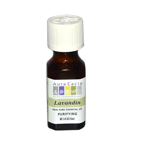 Aura Cacia Pure Essential Oil Lavandin - 0.5 Fl Oz