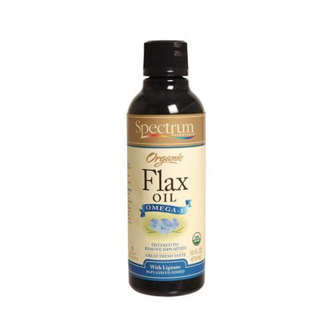 Spectrum Essentials Organic Flax Oil Ultra Enriched - 16 Fl Oz