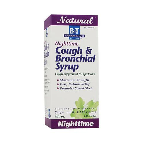 Boericke And Tafel Cough And Bronchial Syrup Nighttime - 4 Fl Oz