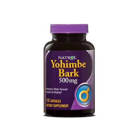 Natrol Yohimbe Value Size 500 Mg - 135 Caps