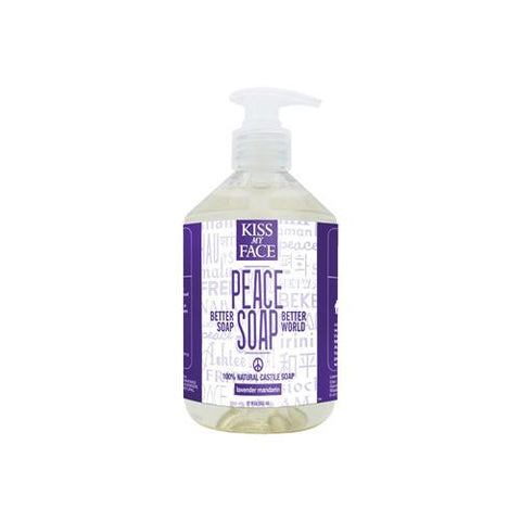 Kiss My Face Castile Peace Soap Lavender Mandarin - 17 Oz