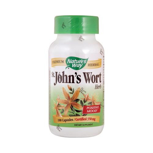 Nature's Way St John's Wort Herb - 100 Capsules