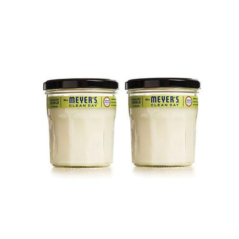 Mrs. Meyer's Soy Candle - Lemon Verbena - Case Of 6 - 7.2 Oz Candles