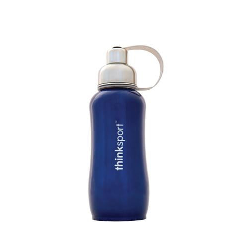 Thinksport Stainless Steel Sports Bottle - Blue - 25 Oz