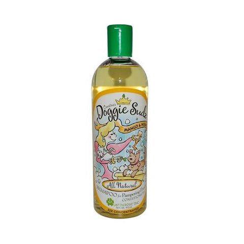 Austin Rose Caroline's Doggie Sudz Shampoo For Pampering Pooch - Mango And Neem - 16 Oz