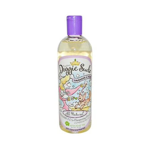 Austin Rose Caroline's Doggie Sudz Shampoo For Pampering Pooch - Lavender And Neem - 16 Oz