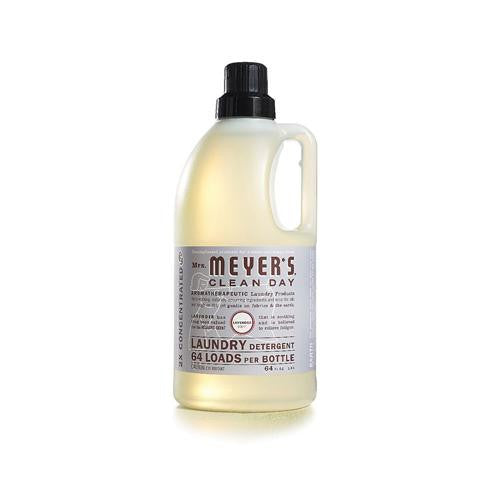 Mrs. Meyer's 2x Laundry Detergent - Lavender - Case Of 6 - 64 Oz