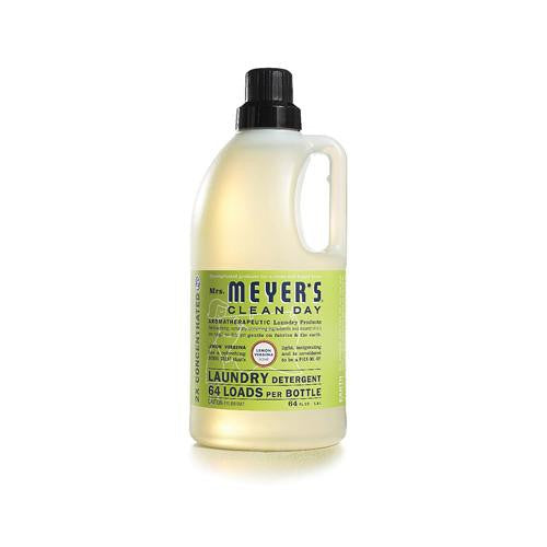 Mrs. Meyer's 2x Laundry Detergent - Lemon Verbana - Case Of 6 - 64 Oz