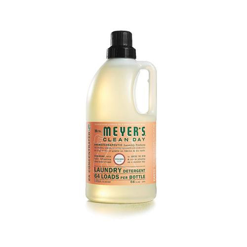 Mrs. Meyer's 2x Laundry Detergent -geranium - Case Of 6 - 64 Oz