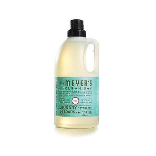 Mrs. Meyer's 2x Laundry Detergent - Basil - Case Of 6 - 64 Oz