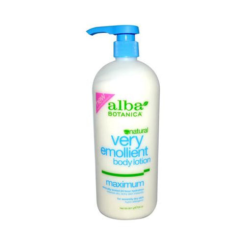 Alba Botanica Very Emollient Body Lotion Maximum - 32 Oz