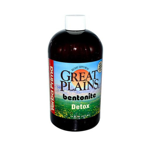 Yerba Prima Great Plains Bentonite Detox - 16 Fl Oz