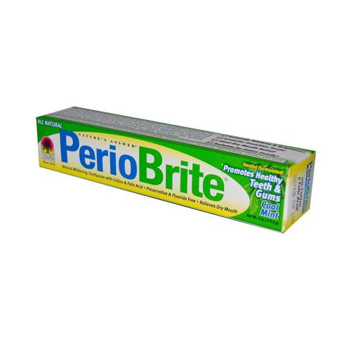 Nature's Answer Periobrite Toothpaste Cool Mint - 4 Oz