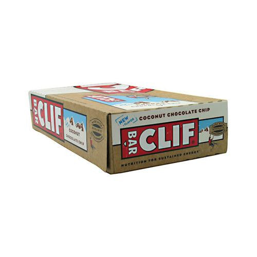 Clif Bar - Organic Coconut Chocolate Chip - Case Of 12 - 2.4 Oz