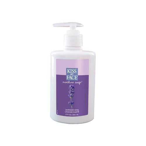 Kiss My Face Moisture Hand Soap - Lavender Shea - 9 Oz