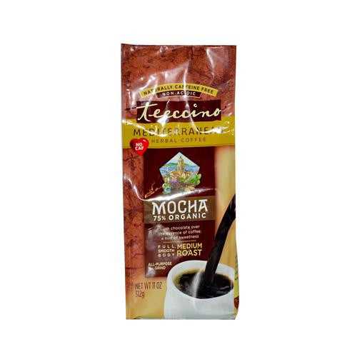 Teeccino Mediterranean Herbal Coffee Mocha - 11 Oz - Case Of 6