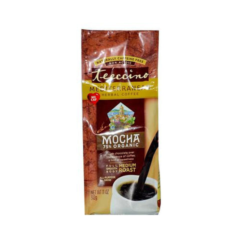 Teeccino Mediterranean Herbal Coffee Mocha - 11 Oz - Case Of 6