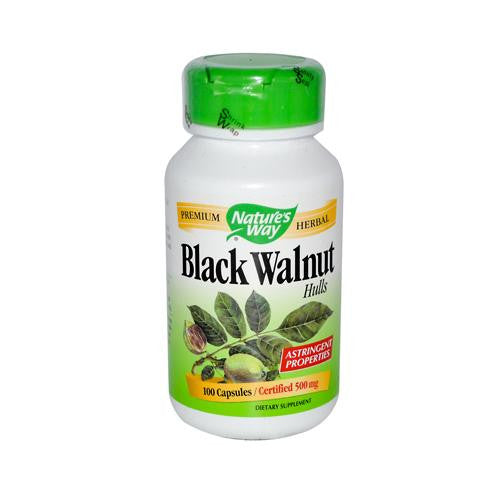 Nature's Way Black Walnut Hulls - 100 Capsules