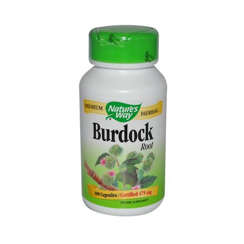 Nature's Way Burdock Root - 100 Capsules