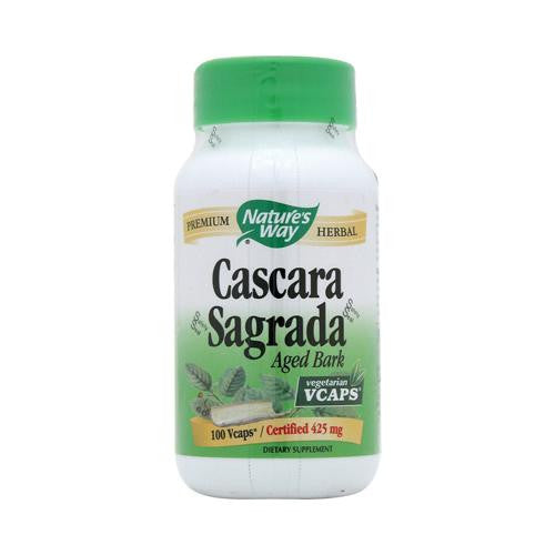 Nature's Way Cascara Sagrada Aged Bark - 100 Vcaps