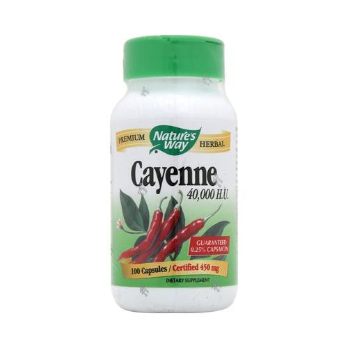 Nature's Way Cayenne And Pepper - 450 Mg - 100 Capsules