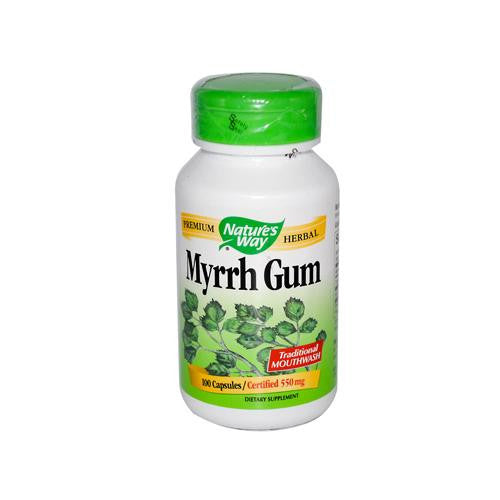 Nature's Way Myrrh Gum - 550 Mg - 100 Capsules