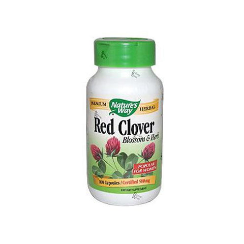 Nature's Way Red Clover Blossom And Herb - 100 Capsules