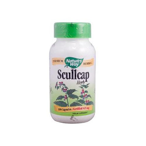 Nature's Way Scullcap Herb - 100 Capsules