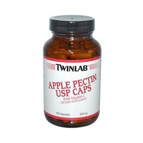 Twinlab Apple Pectin Usp Caps - 500 Mg - 100 Capsules