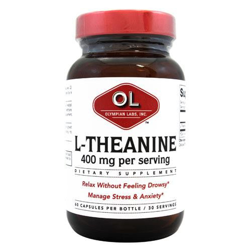 Olympian Labs L-theanine - 400 Mg - 60 Vegetarian Capsules