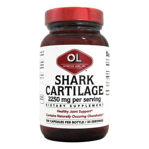 Olympian Labs Shark Cartilage - 750 Mg - 100 Capsules