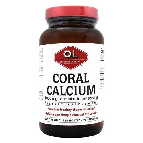 Olympian Labs Coral Calcium - 1 G - 270 Capsules