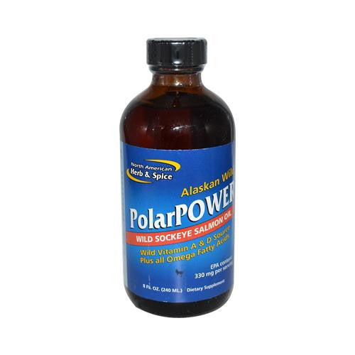 North American Herb And Spice Polarpower Wild Sockeye Salmon Oil - 8 Fl Oz