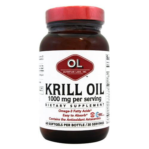 Olympian Labs Krill Oil - 1000 Mg - 60 Softgels