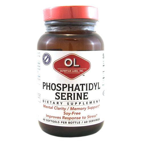 Olympian Labs Phosphatidyl-serine - 100 Mg - 60 Softgels