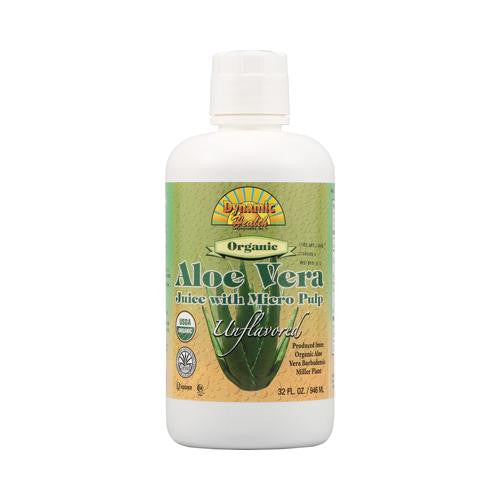 Dynamic Health Organic Aloe Vera Juice With Micro Pulp - 32 Fl Oz