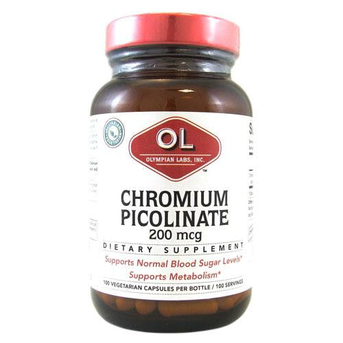 Olympian Labs Super Chromium Picolinate - 200 Mcg - 100 Capsules