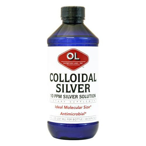 Olympian Labs Colloidal Silver - 10 Ppm - 8 Fl Oz