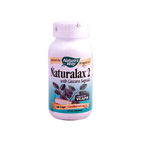 Nature's Way Naturalax 2 With Cascara Sagrada - 100 Vcaps