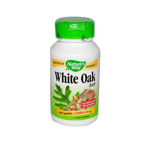 Nature's Way White Oak Bark - 100 Capsules