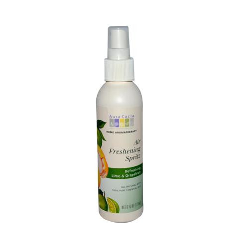 Aura Cacia Air Freshening Spritz Lime And Grapefruit - 6 Fl Oz