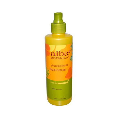 Alba Botanica Enzyme Facial Cleanser Pineapple - 8 Fl Oz